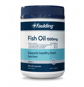 Faulding Remedies Fish Oil 1500mg 200 Capsules